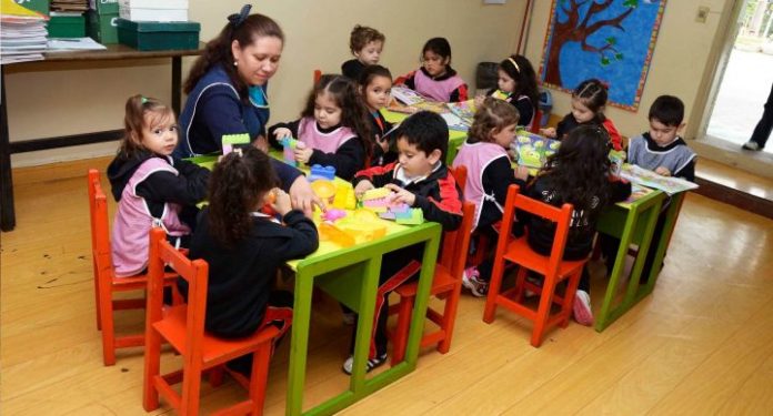 nivel inicial en escuelas de paraguay