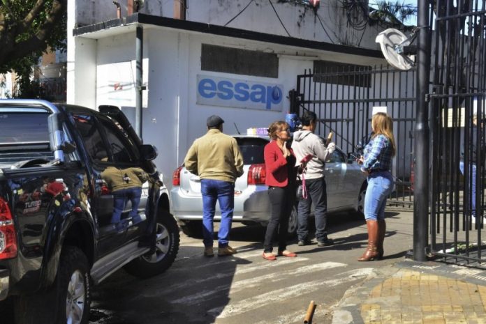 protestas de sindicalistas de essap