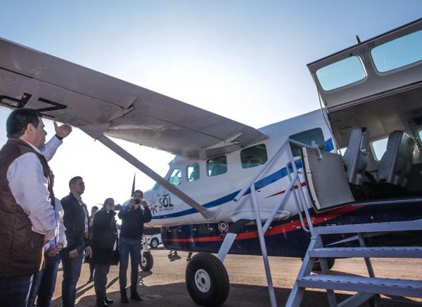 vuelo de sol del paraguay