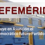 EFEMERIDES CENTRO DEMOCRÁTICO