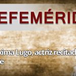 EFEMERIDES MAXIMA LUGO