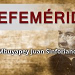 EFEMERIDES JUAN SINFORIANO