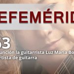 EFEMERIDES LUZ MARIA BOBADILLA
