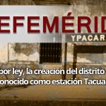 EFEMERIDES YPACARAI