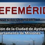 EFEMERIDES ayolas