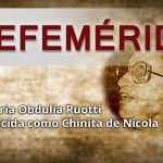 EFEMERIDES chinita de nicola