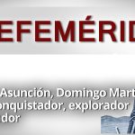 EFEMERIDES DOMINGO MARTINEZ DE IRALA