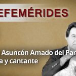 EFEMERIDES AMADO DEL PARAGUAY