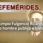 EFEMERIDES FULGENCIO R MORENO
