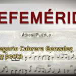 EFEMERIDES Gregorio Cabrera