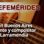 EFEMERIDES RUBITO LARRAMENDIA