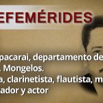 EFEMERIDES teodoro s mongelos