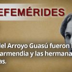 EFEMERIDES PANCHA GARMENDIA