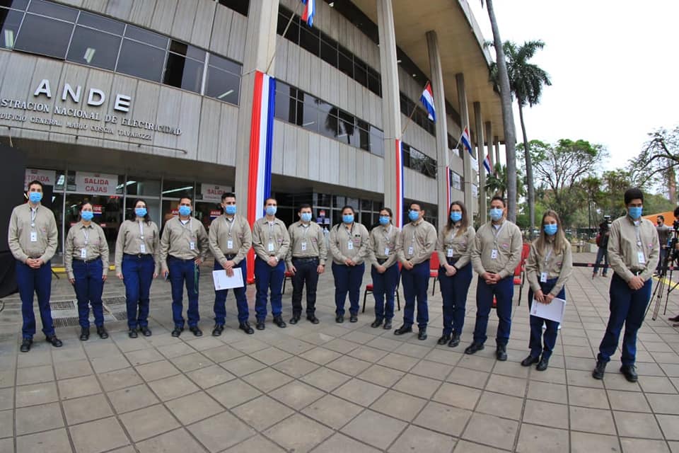 Nuevos funcionarios de la ANDE