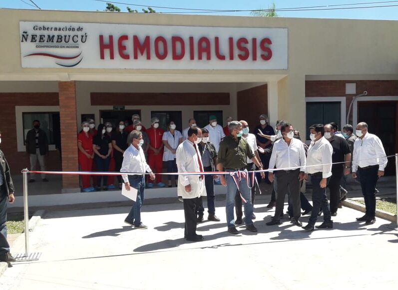 Primer pabellón de hemodiálisis se inauguró en Pilar.