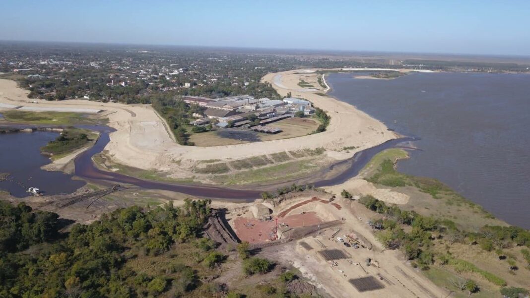 Avanza obra de la Defensa Costera de Pilar