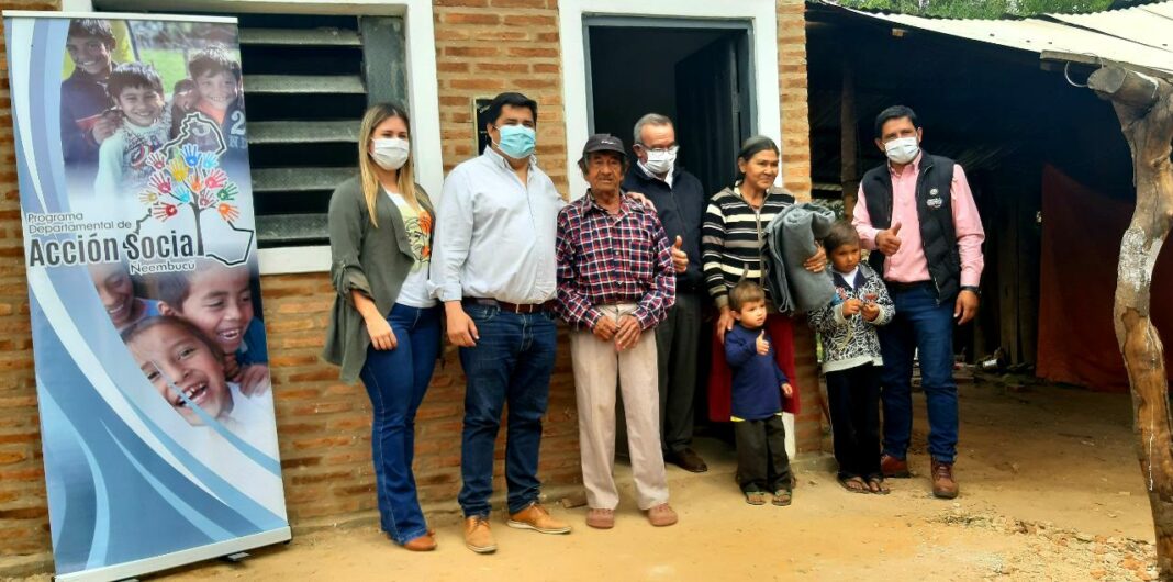 Entregaron viviendas a personas en situación de vulnerabilidad en Cerrito Ñeembucú