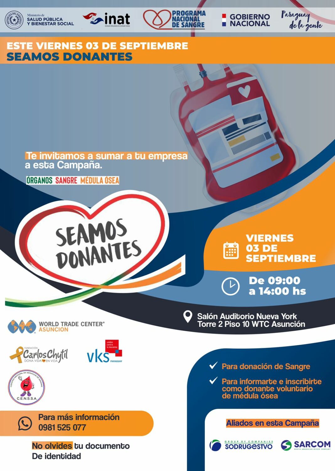 Campaña Seamos de Donantes