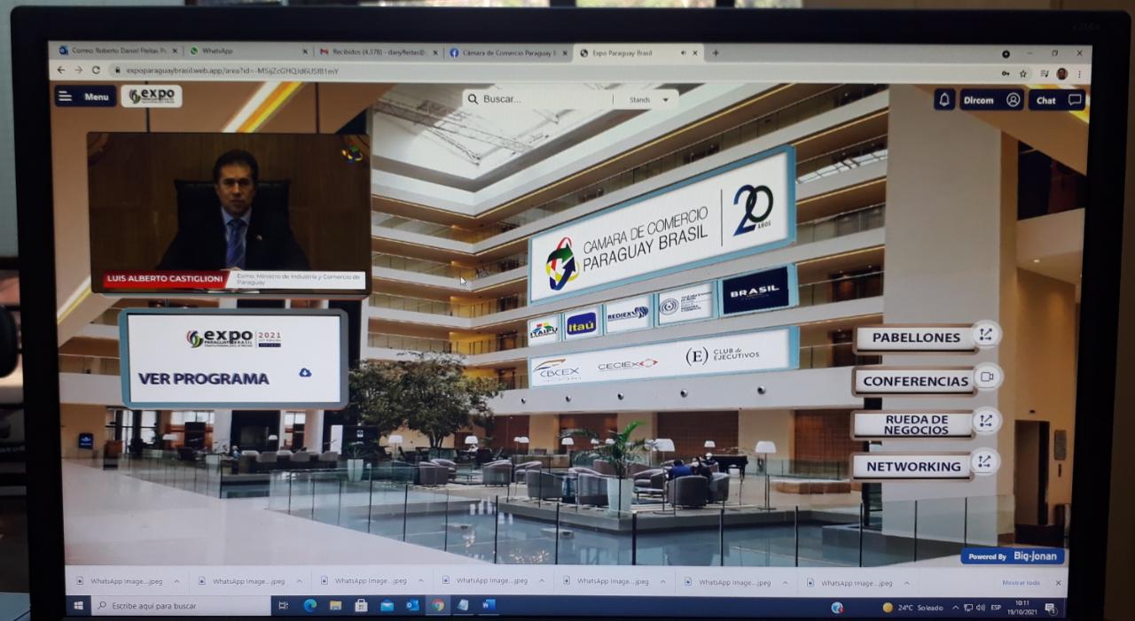 Expo Paraguay Brasil apuesta a plataforma de alto nivel tecnológico