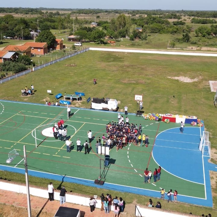 habiliación plazas deportivas ñeembucú