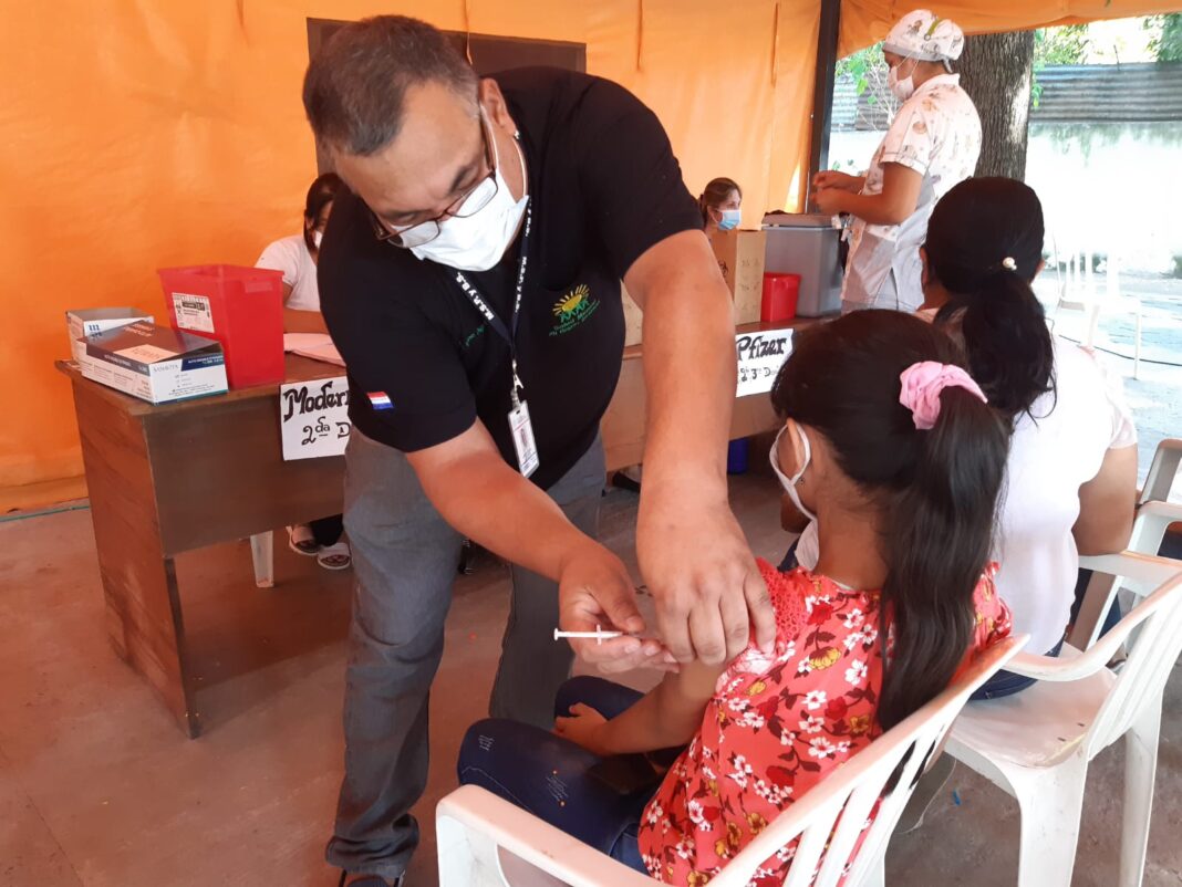 Inmunizan a unos 600 niños en Ñeembucú