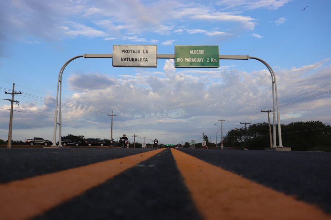 Obras viales fortalece comercialmente a Alberdi