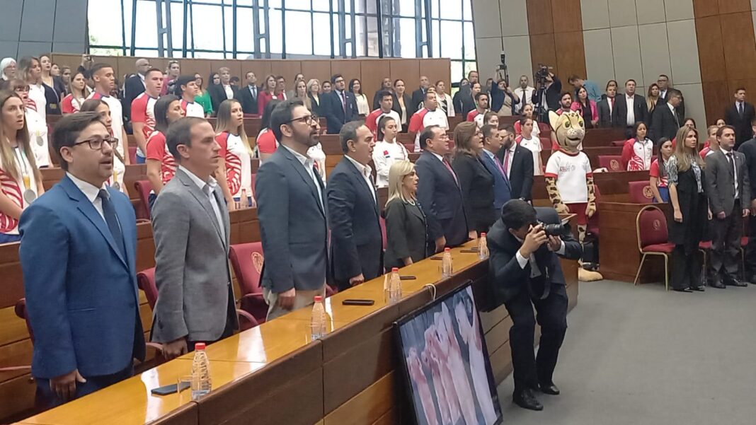 atletas odesur condecorados senado