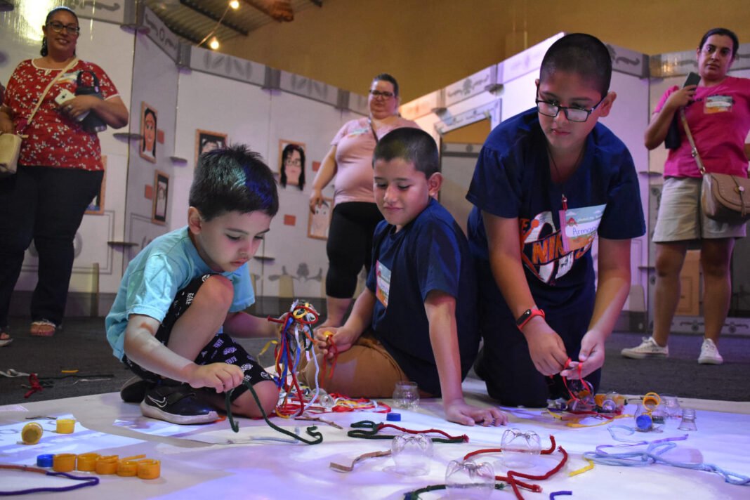 Ciudad Mapa convoca a cientos de niños en Pilar