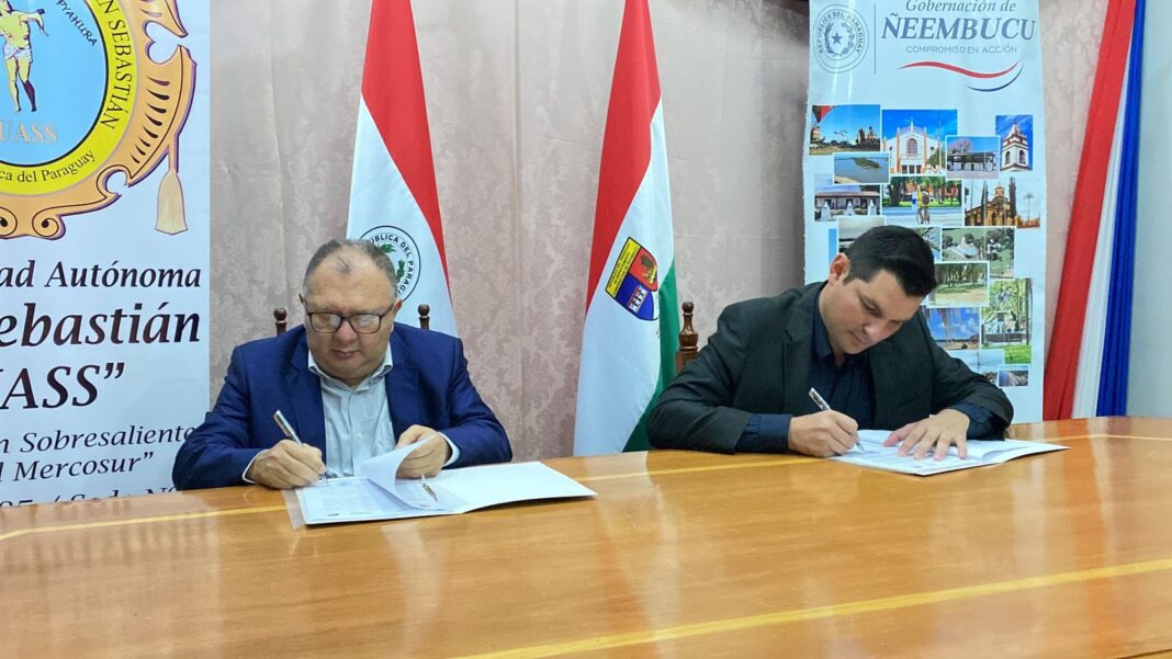 Firman convenio entre universidad y Gobernación en Ñeembucú