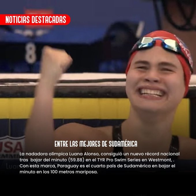 alonso luana récord nacional