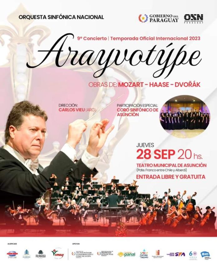 OSN with Argentine teacher offers talk on conducting and premiere of Mozart’s mass