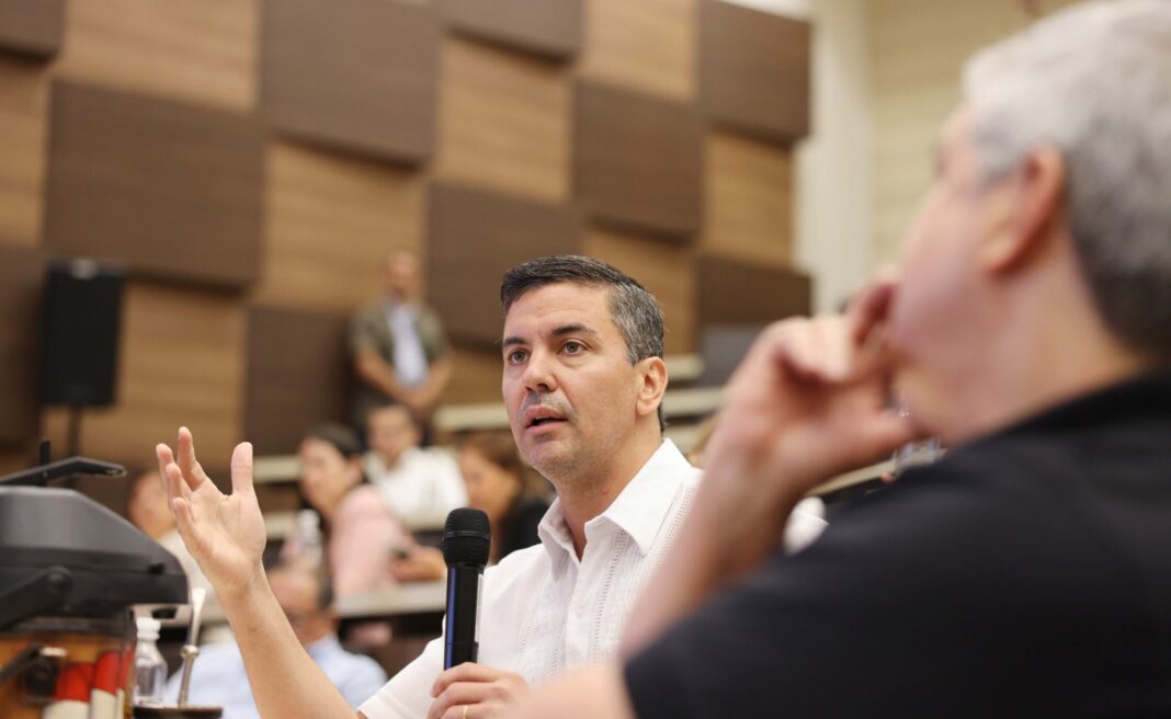 Santiago Peña vocería