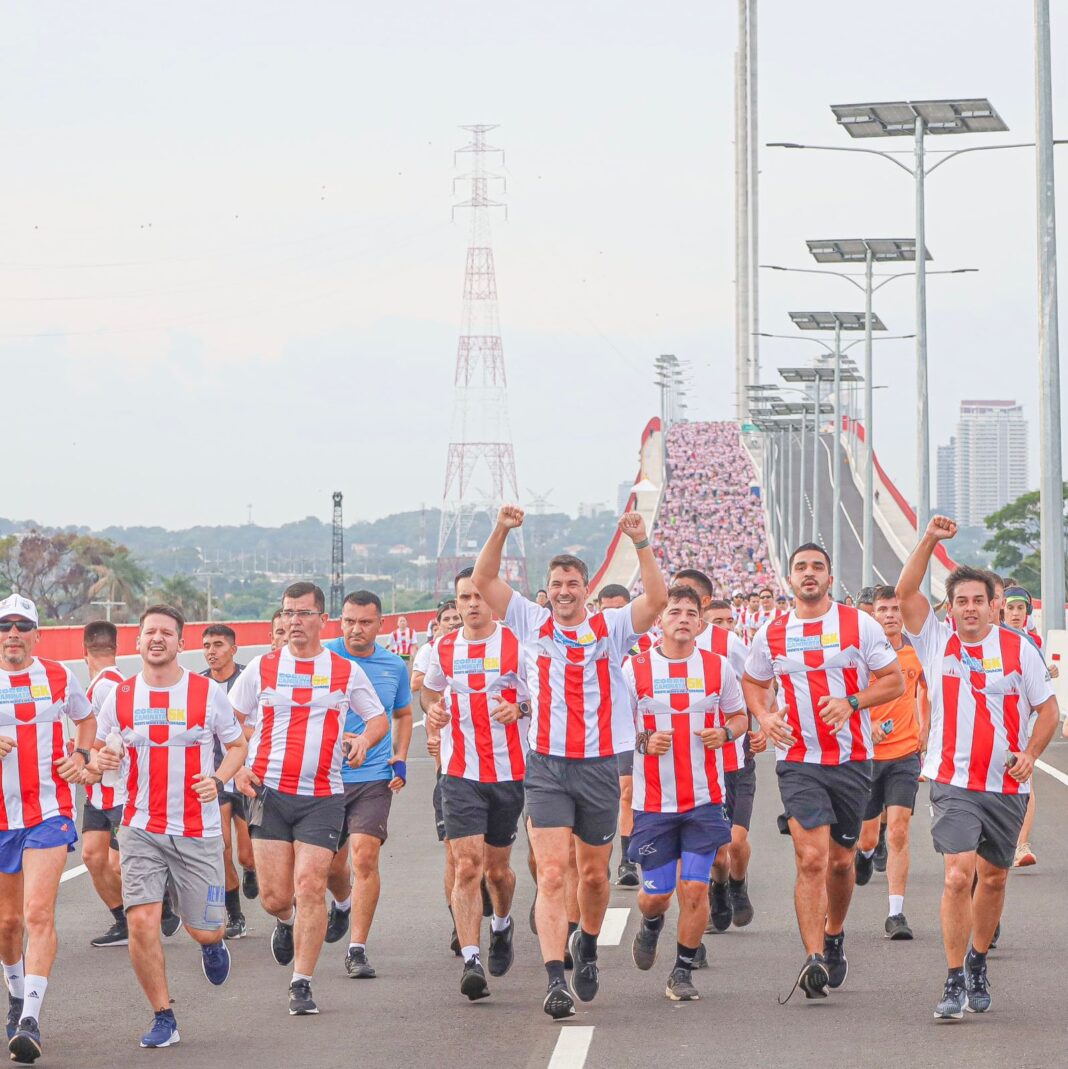 Inauguración Puente Héroes del Chaco