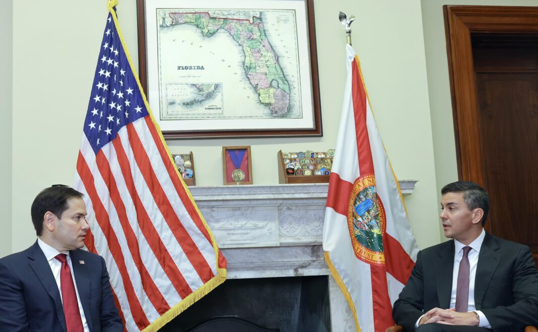 Presidente Peña se reunió con el senador Marco Rubio