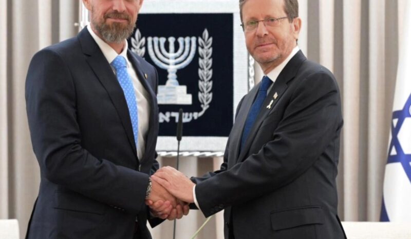 2024-03-13-Embajador-paraguayo-Alejandro-Rubin-ante-Israel