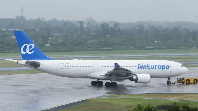 air europa aterrizaje