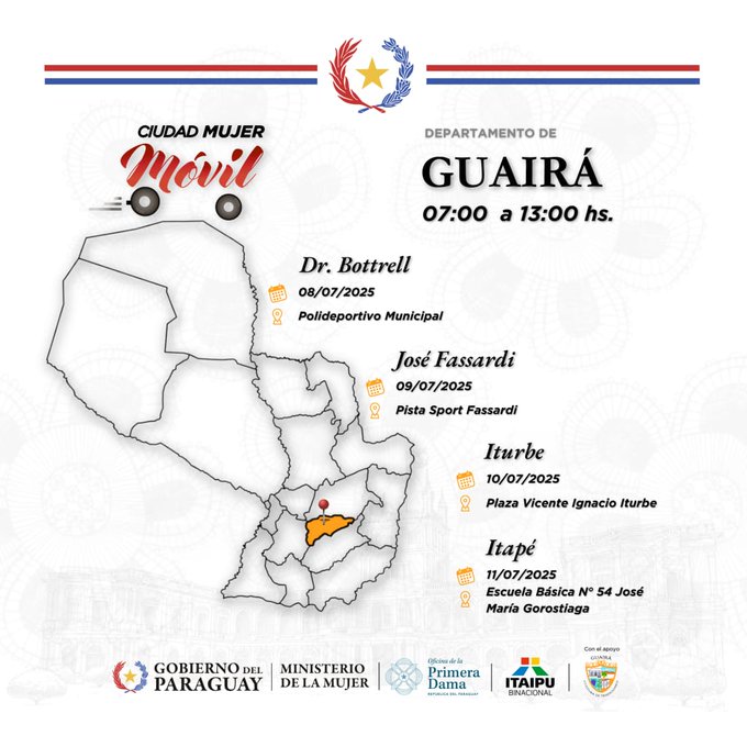 ciudad mujer guairá