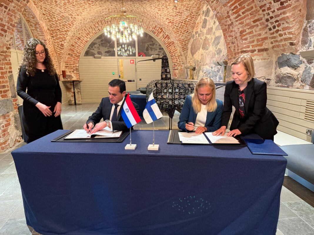 convenio firma paraguay finlandia