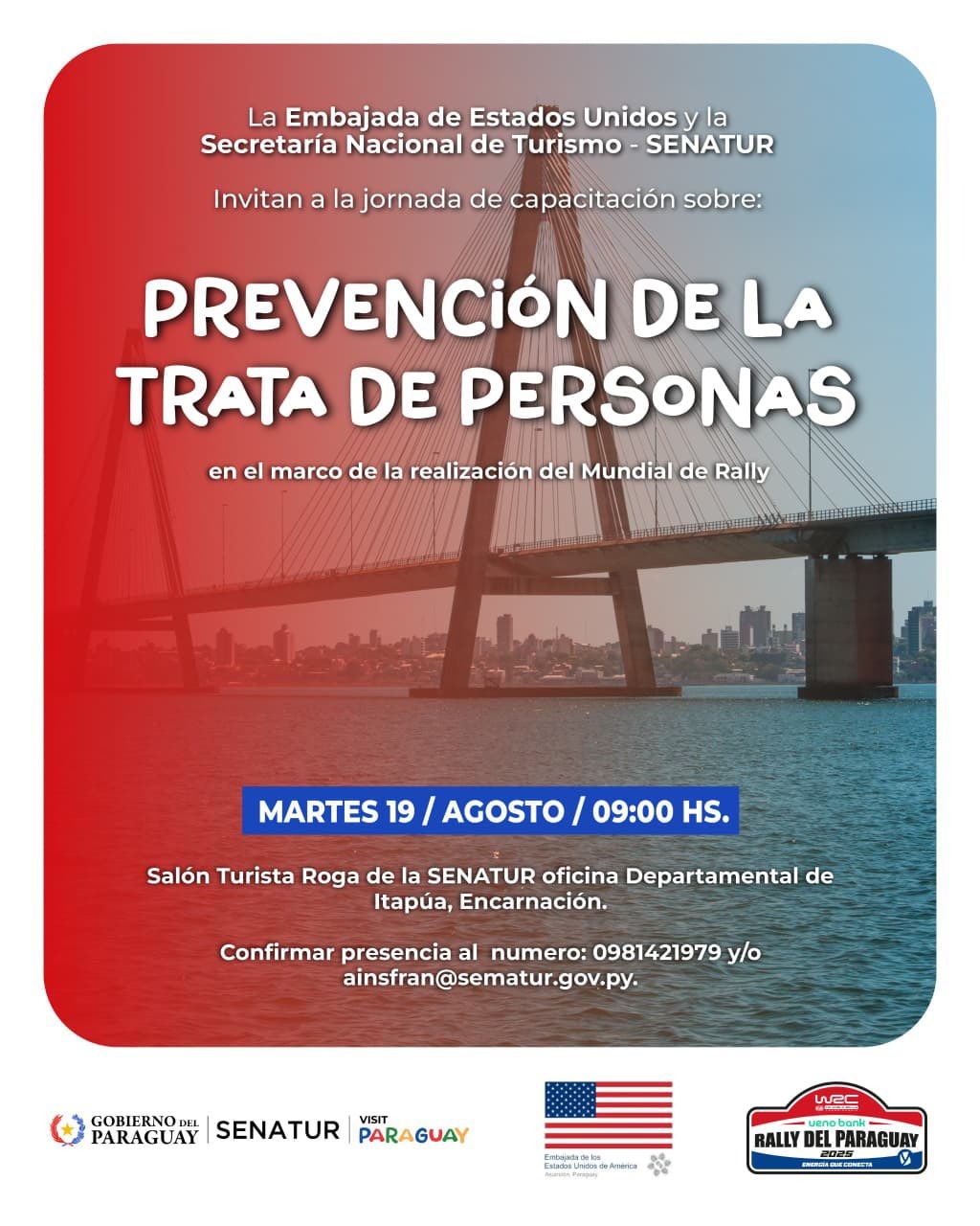 charla encarnación sobre trata de personas