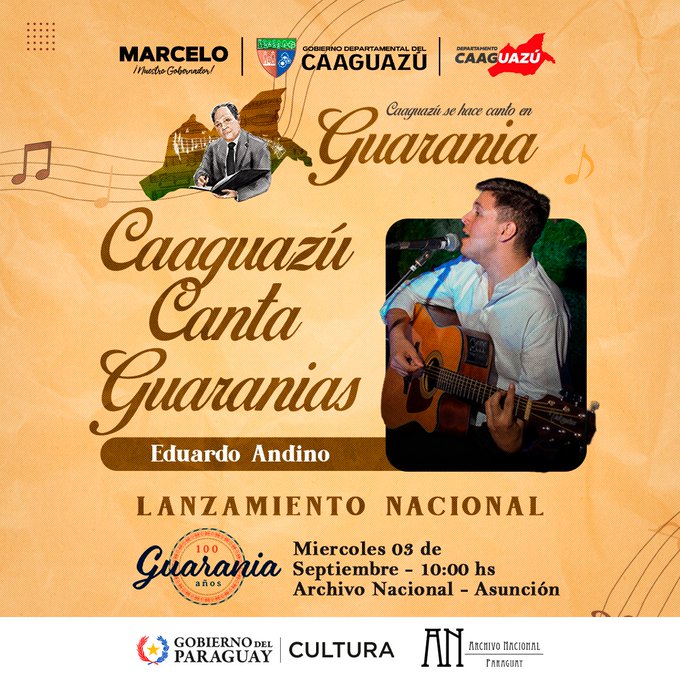 acto caaguazu canta guaranias