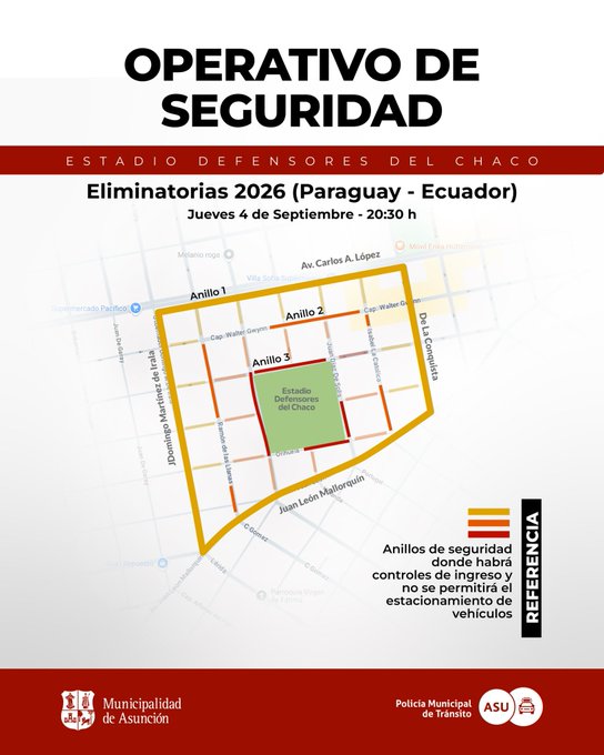 asunción operativo cuidacoches