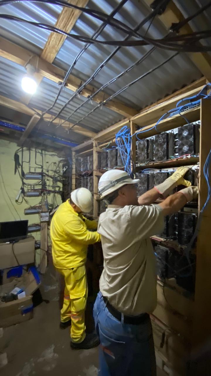 ande intervención criptomineria caaguazú