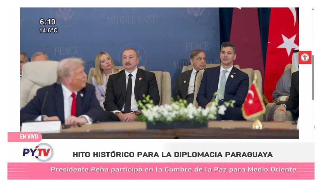 cumbre de paz egipto