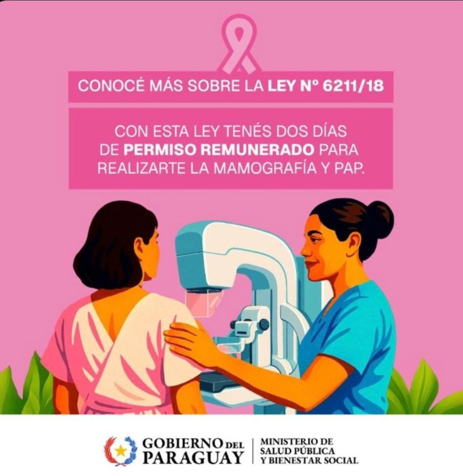 ley trabajadores octubre rosa
