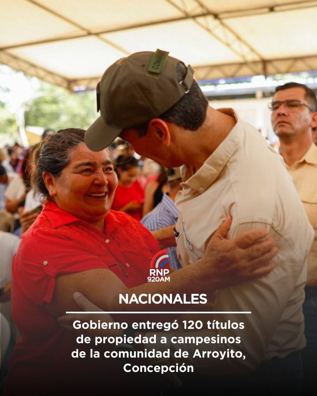 arroyito entrega de títulos de propiedad