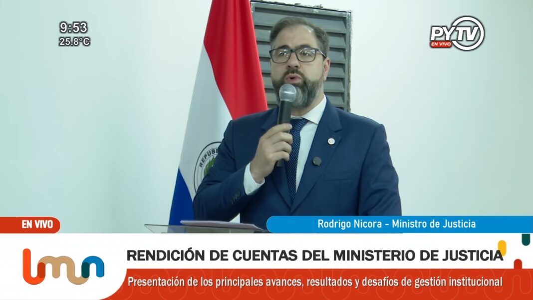 acto rendición de cuentas del ministerio de justicia