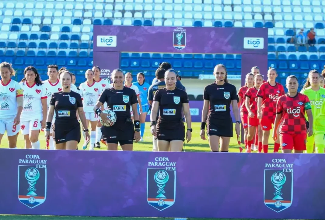 arbitros copa paraguay fem 2025