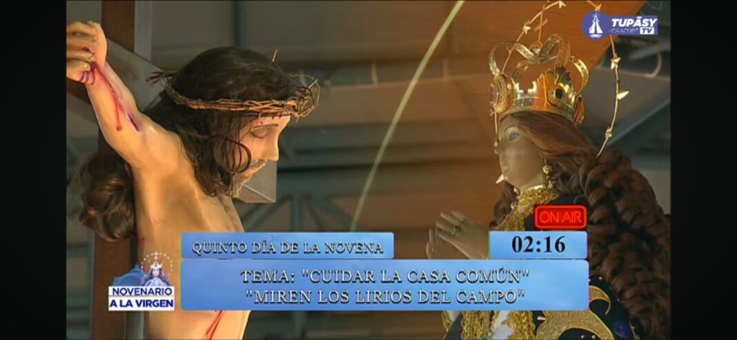 caacupé novenario misa