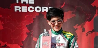 Piloto paraguayo de Karting finaliza el 2025 con memorable podio