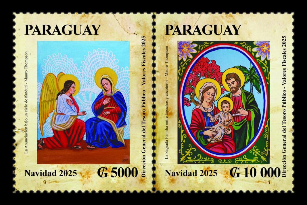 correo filatelica navidad